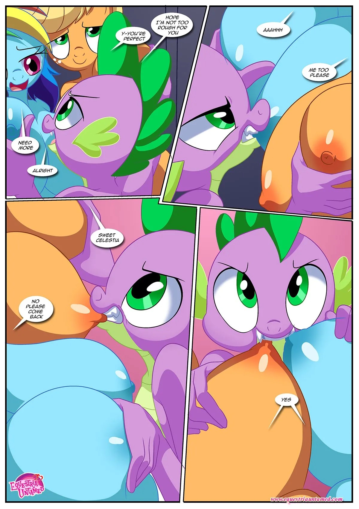 Spike's Ultimate Fantasies Or The Dragon King's Harem Porn Comics english 46