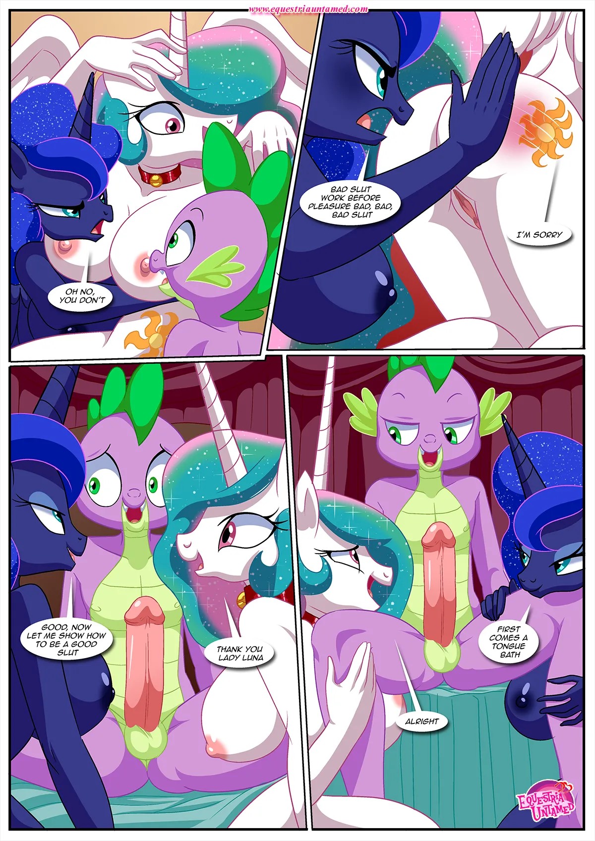 Spike's Ultimate Fantasies Or The Dragon King's Harem Porn Comics english 69