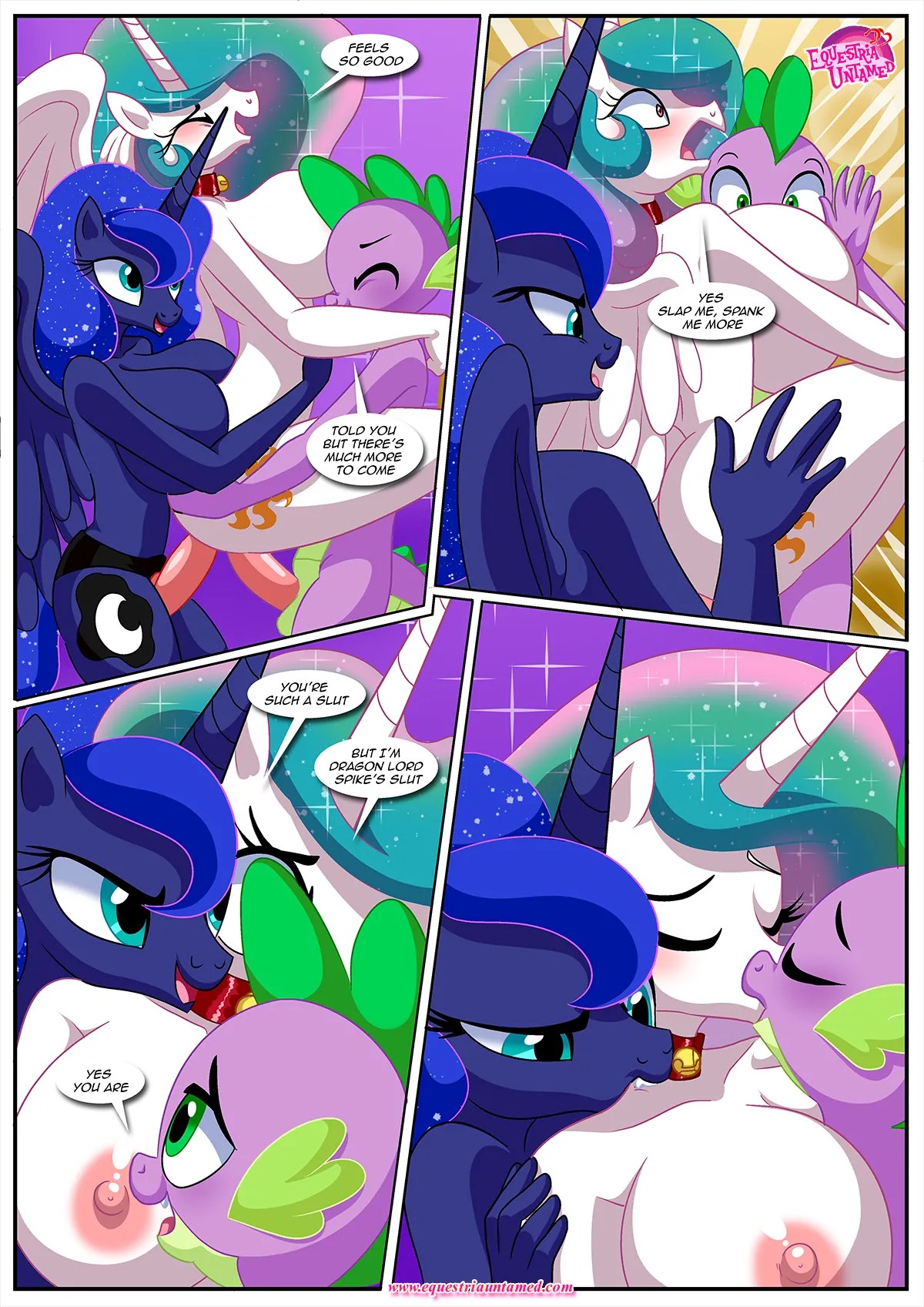 Spike's Ultimate Fantasies Or The Dragon King's Harem Porn Comics english 76