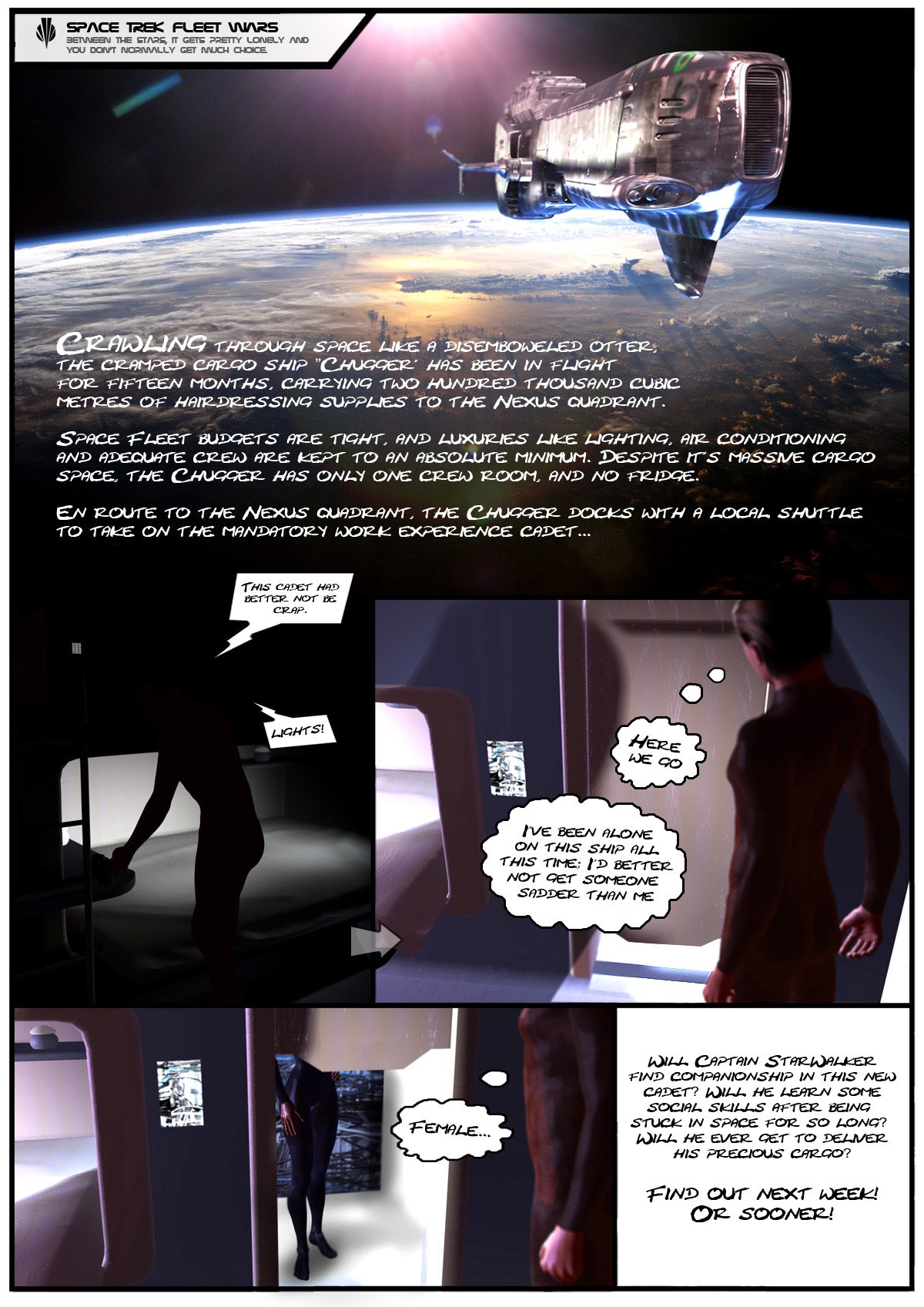 STFW PArt 1: Space Trek Fleet Wars Porn Comics english 02