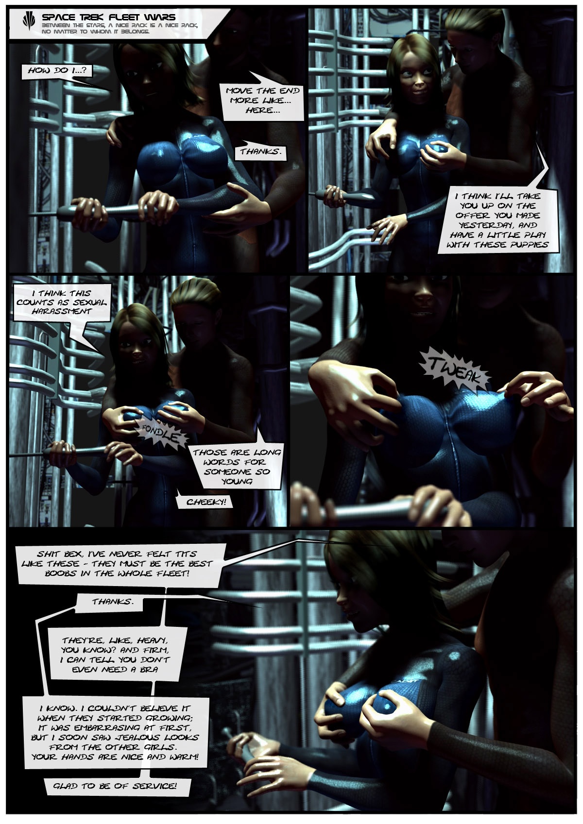 STFW PArt 1: Space Trek Fleet Wars Porn Comics english 14