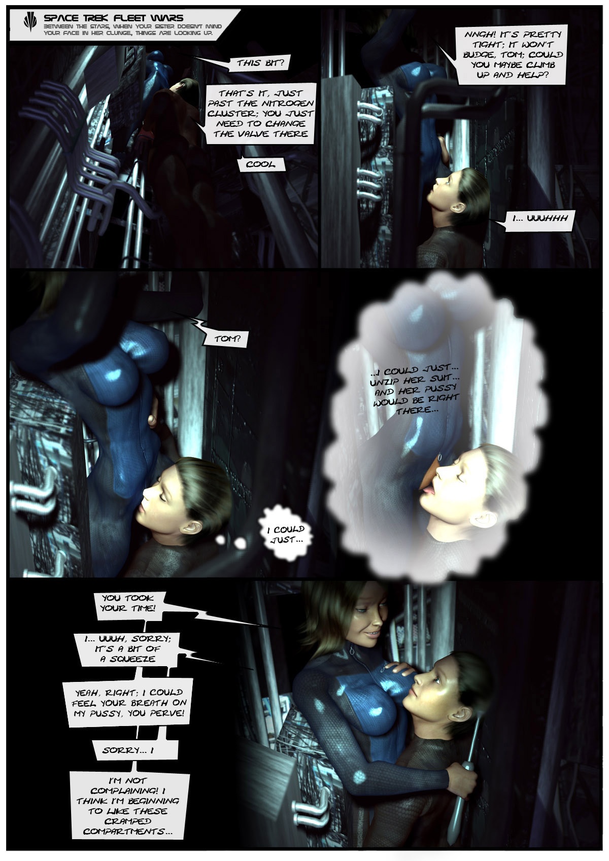 STFW PArt 1: Space Trek Fleet Wars Porn Comics english 16