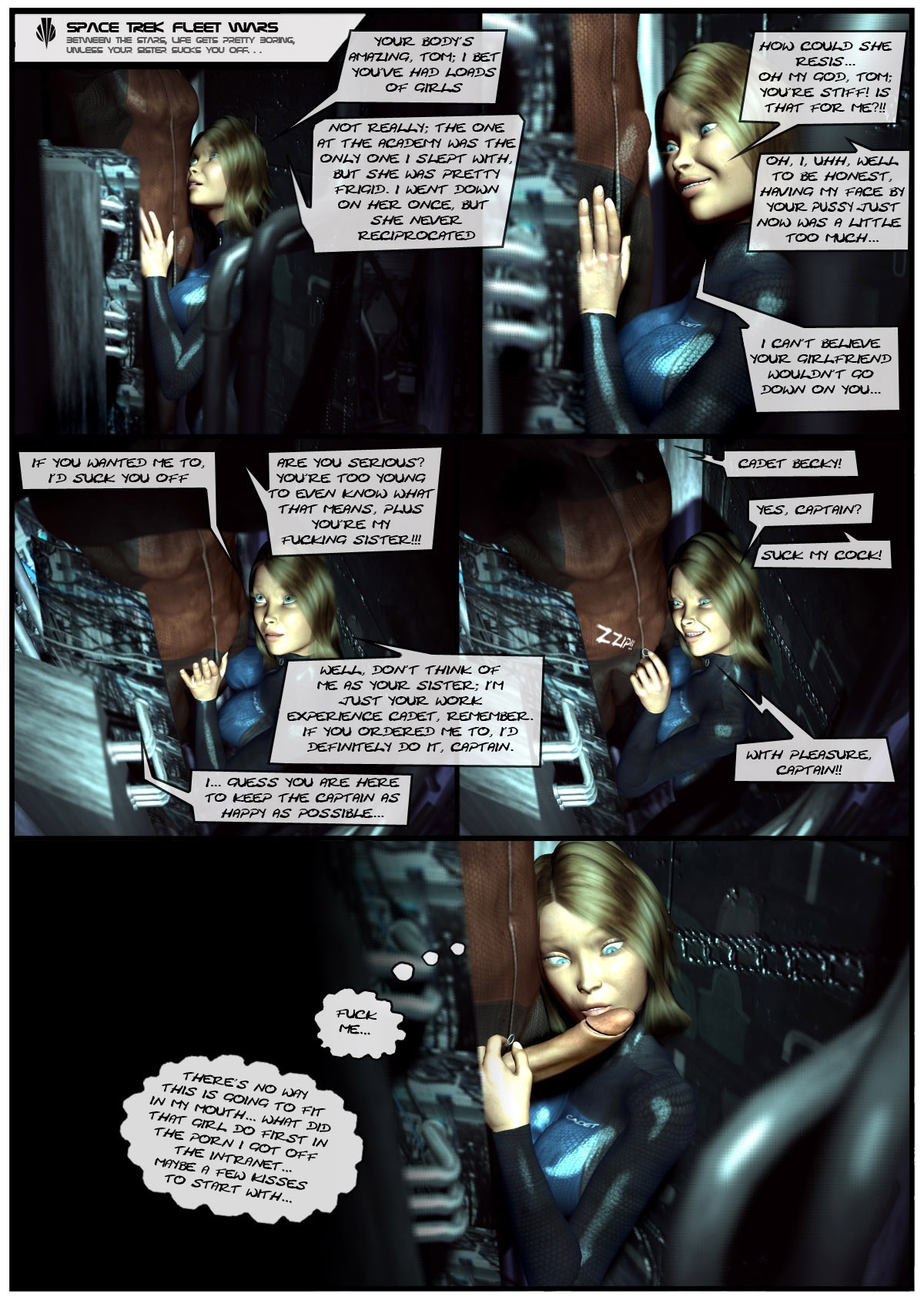 STFW PArt 1: Space Trek Fleet Wars Porn Comics english 17