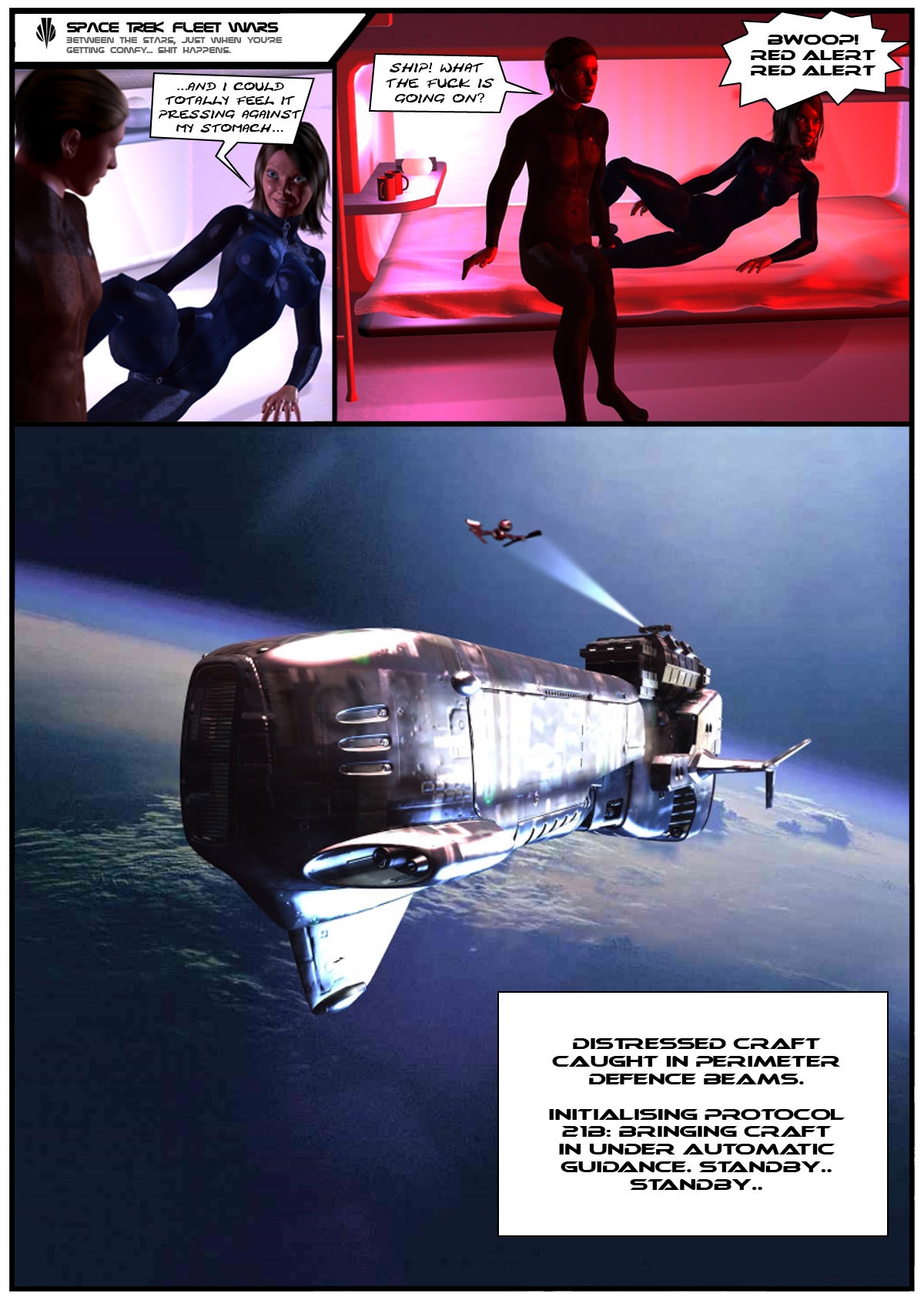 STFW PArt 1: Space Trek Fleet Wars Porn Comics english 28