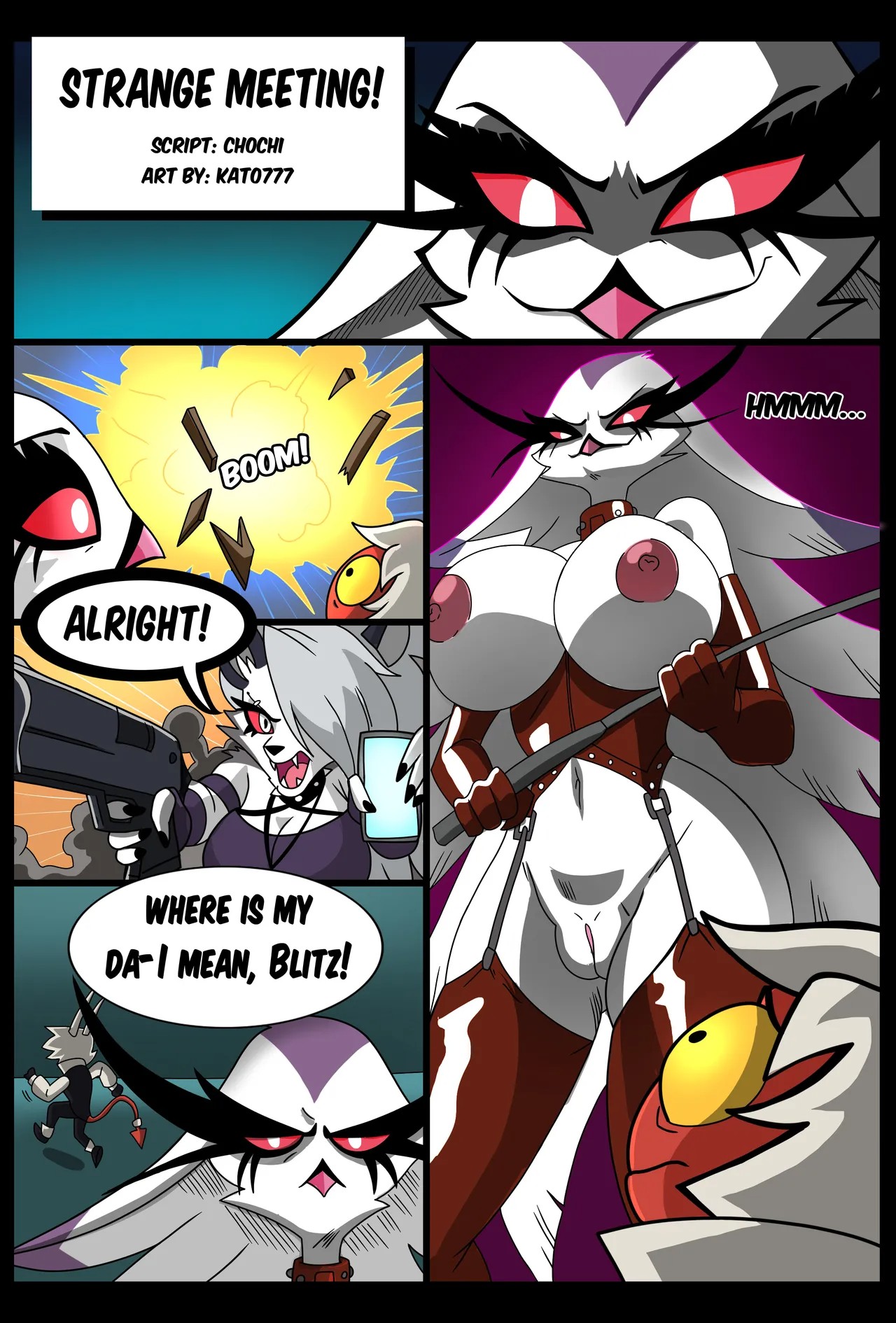 Strange Meeting Porn Comics english 02