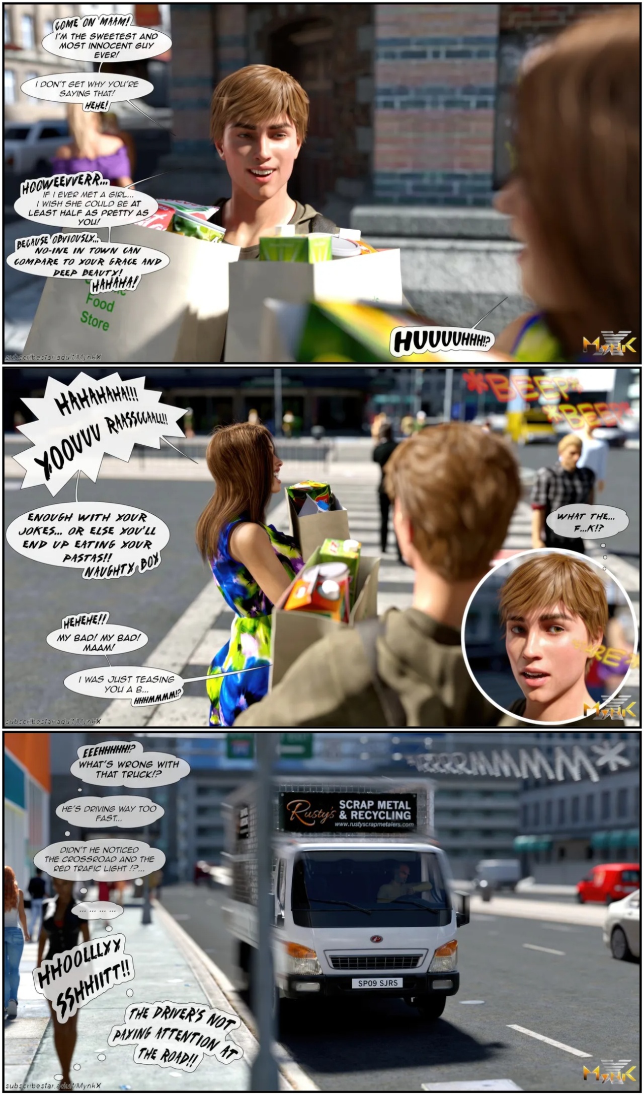 Stuck at Home By Mynkx Porn Comics english 08