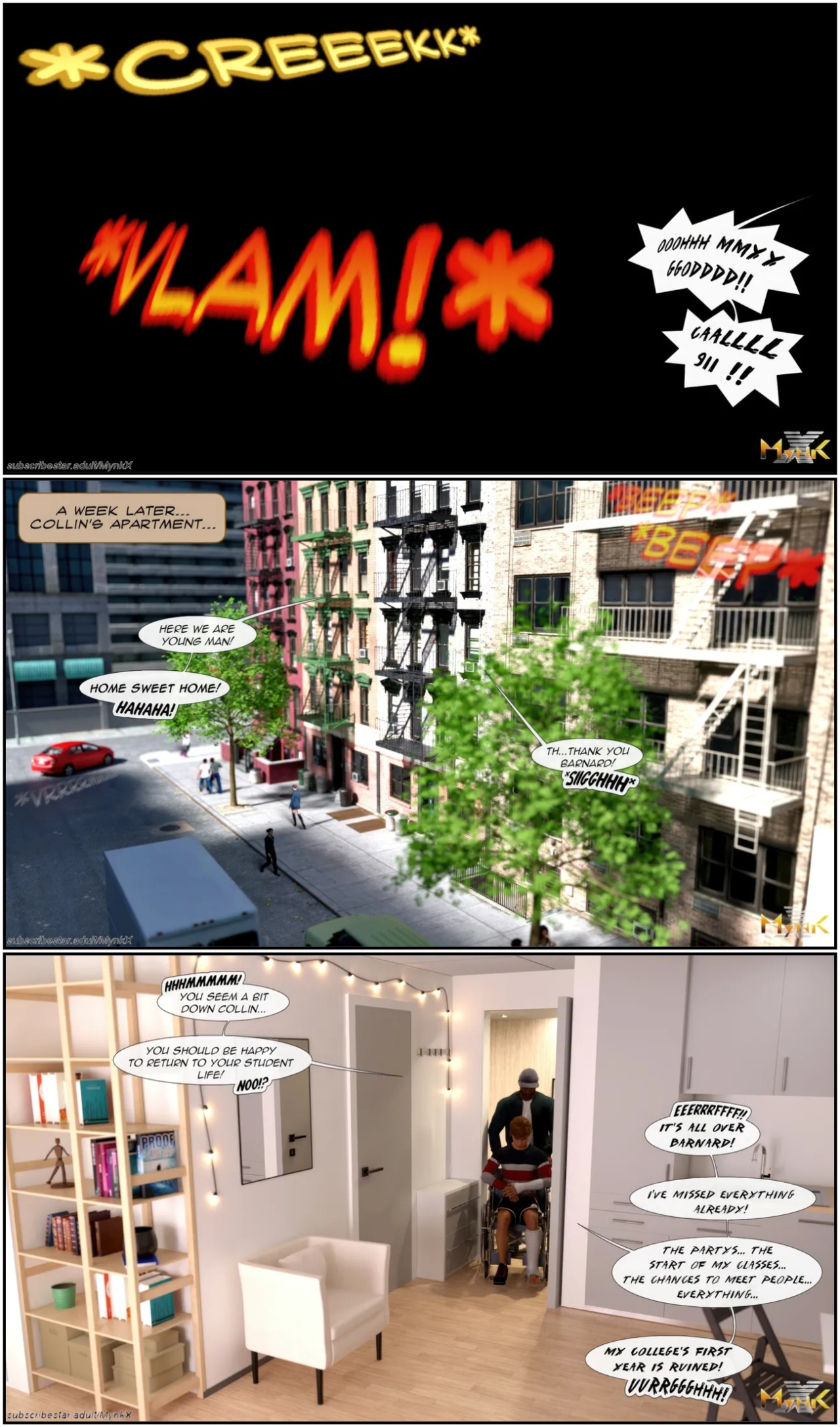 Stuck at Home By Mynkx Porn Comics english 10