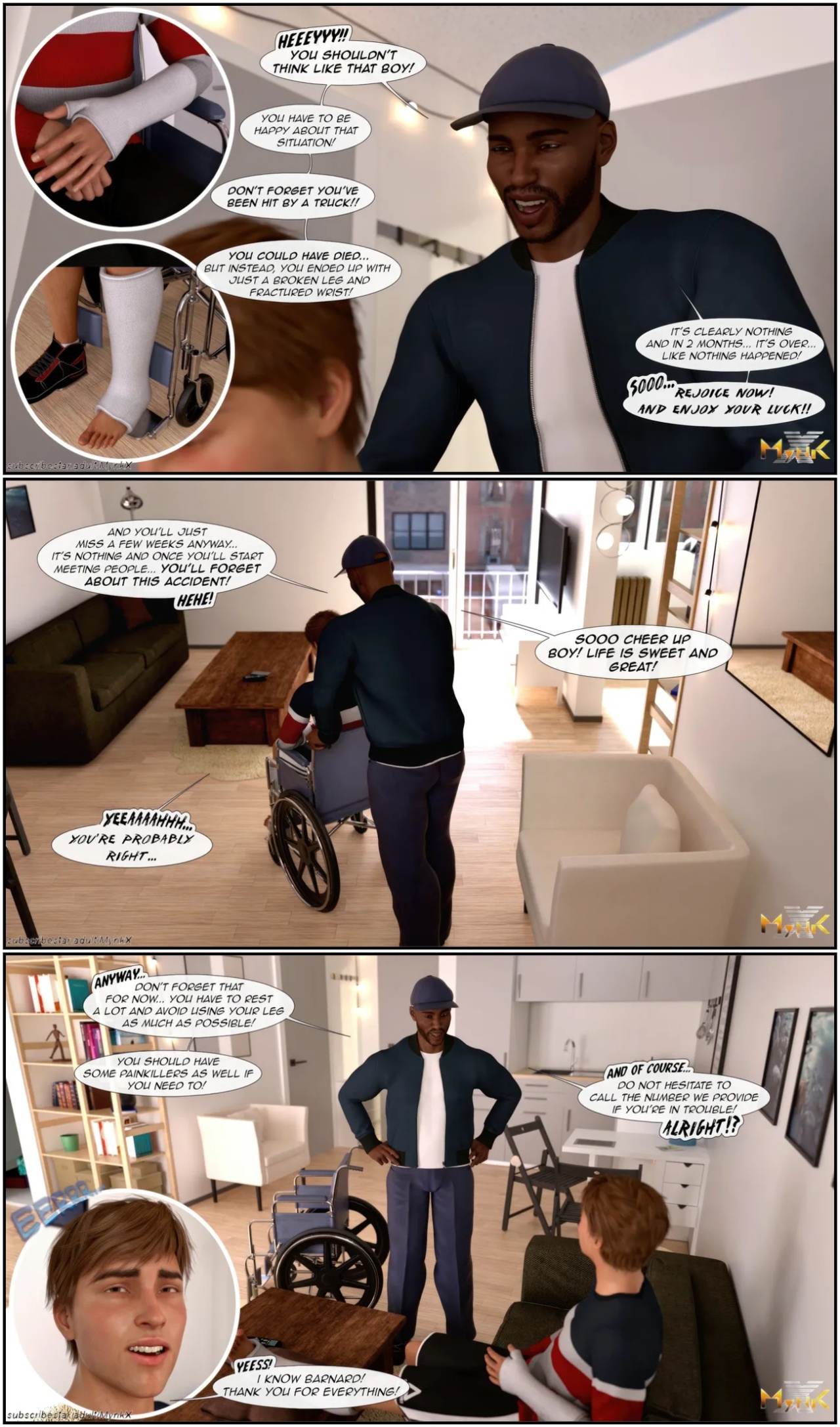 Stuck at Home By Mynkx Porn Comics english 11