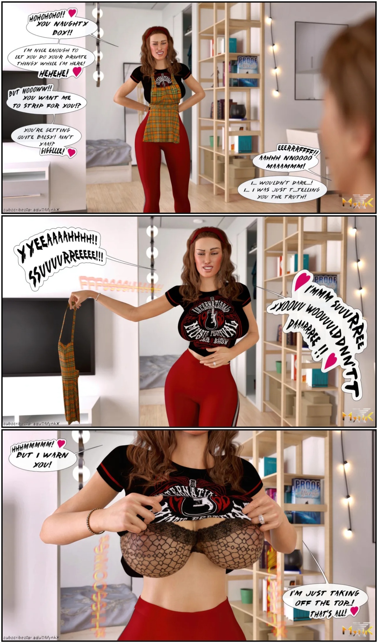 Stuck at Home By Mynkx Porn Comics english 29
