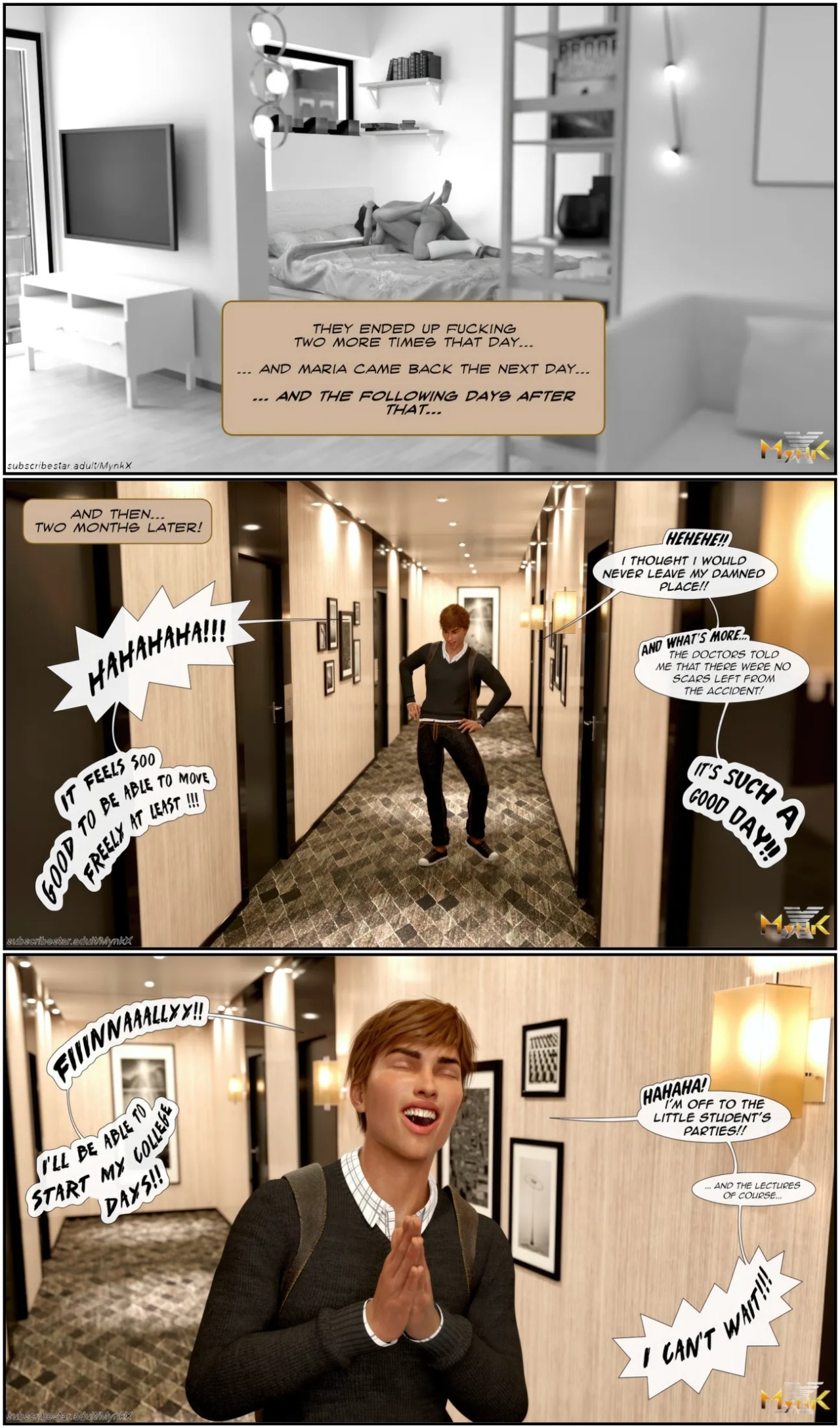 Stuck at Home By Mynkx Porn Comics english 66