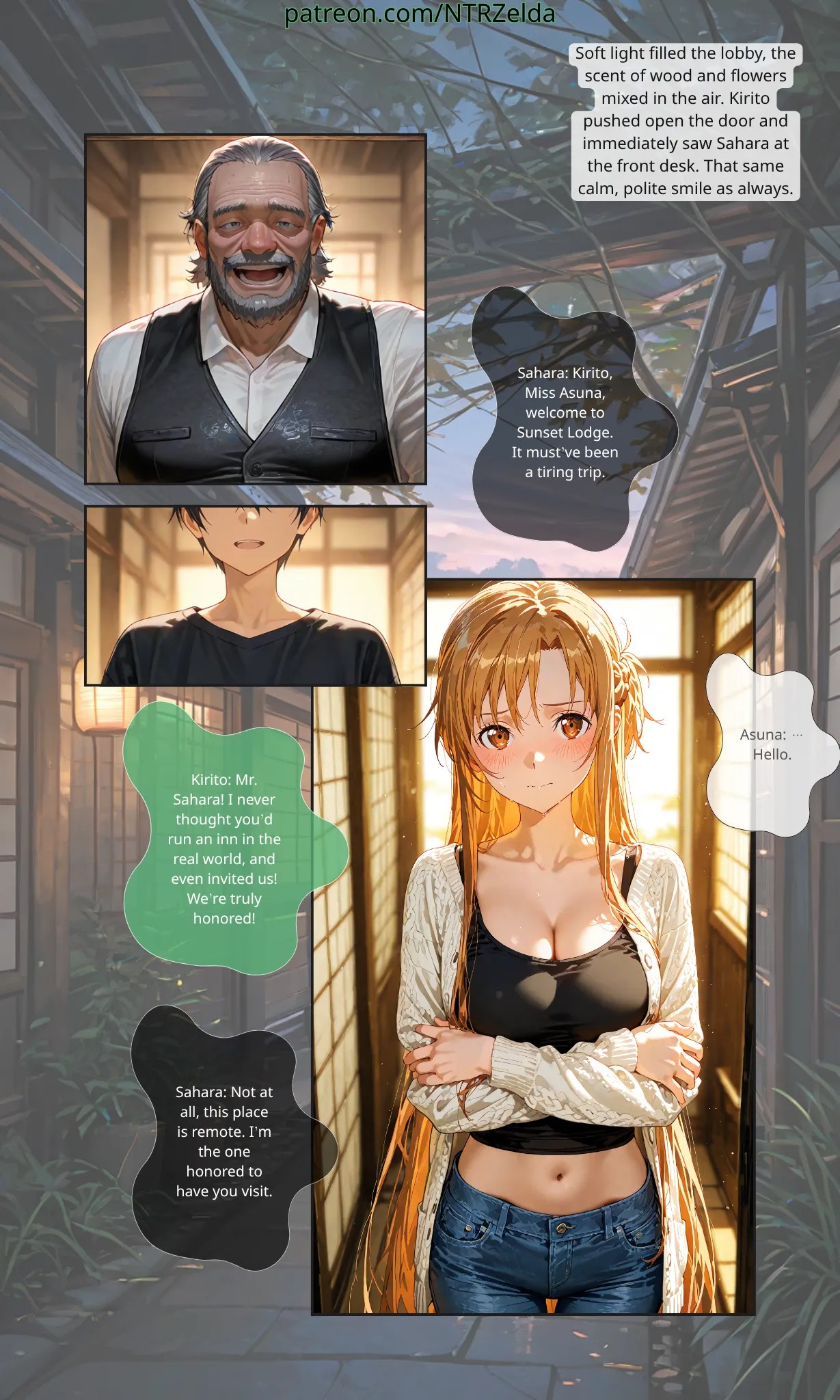 Sunset Inn Asuna Porn Comics english 05