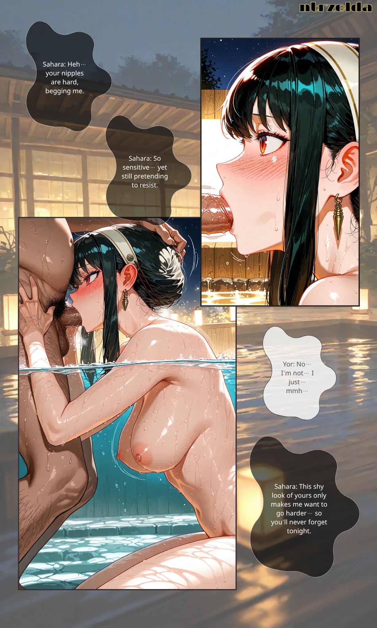 Sunset Inn Yor Part 2+ By Ntrzelda Porn Comics english 12
