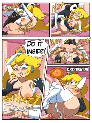 Super Mario Bros: Starbomb Peach & OC Porn Comics english 03