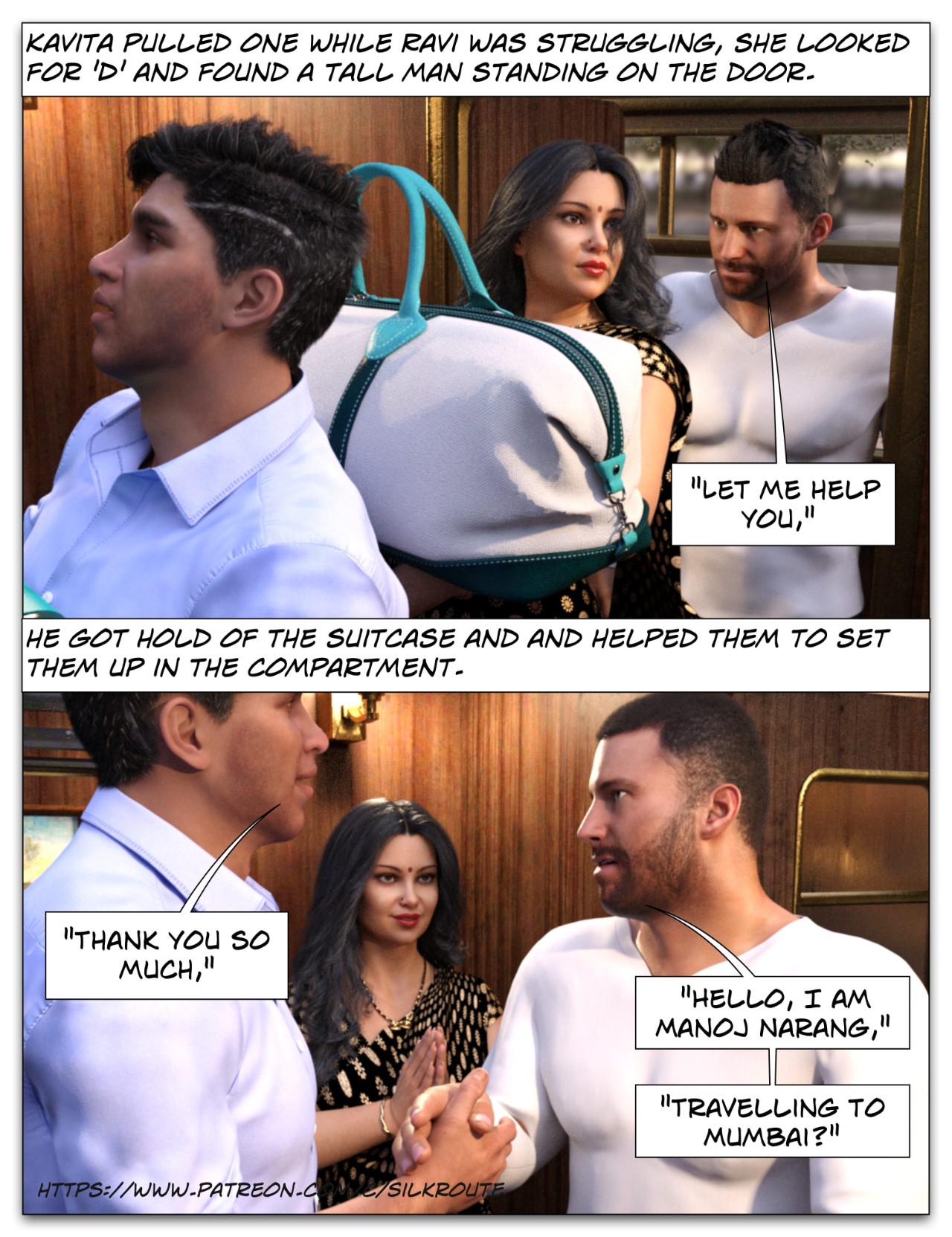 Take Her By Silk Route Porn Comics english 20