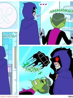 Teen Titans: Off Duty Porn Comics english 02