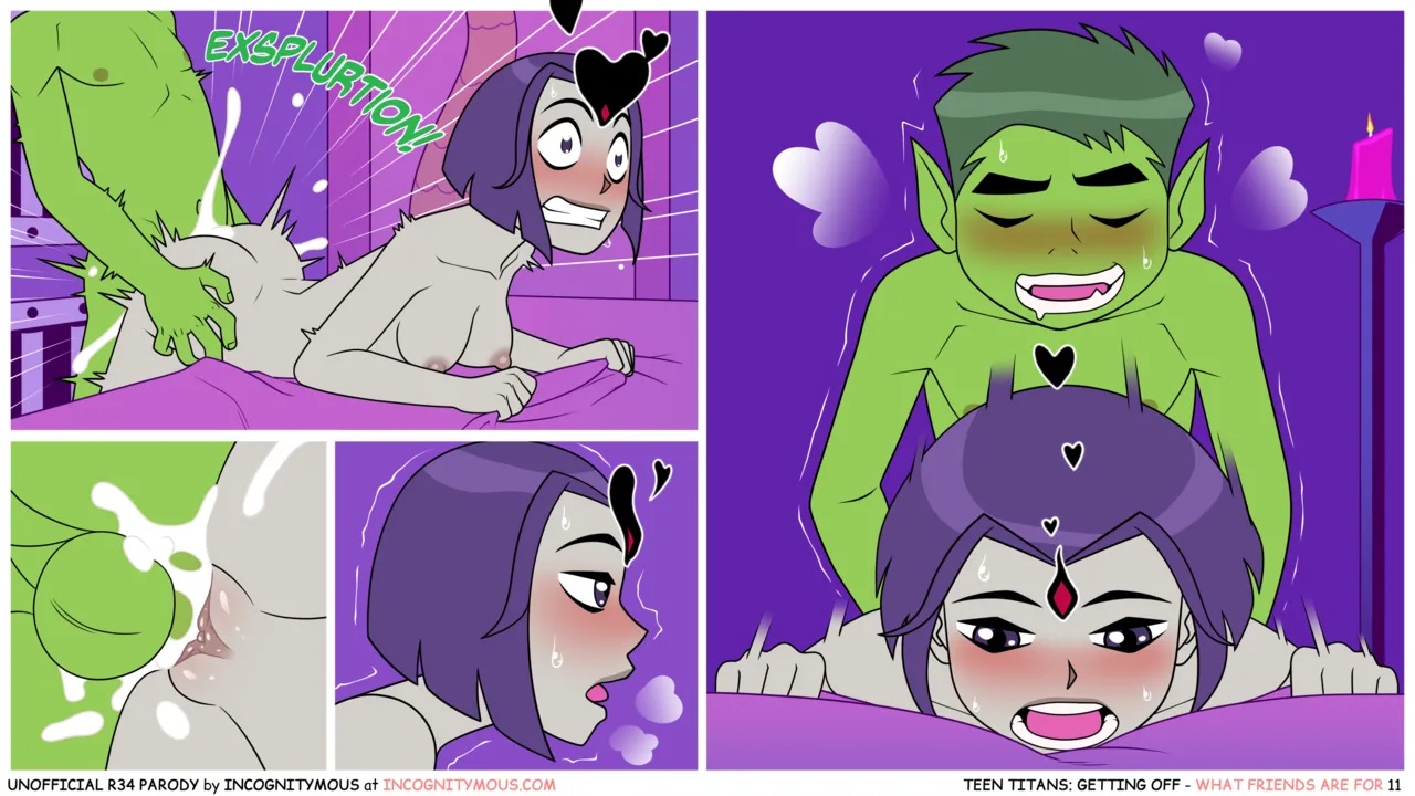 Teen Titans: Off Duty Porn Comics english 11
