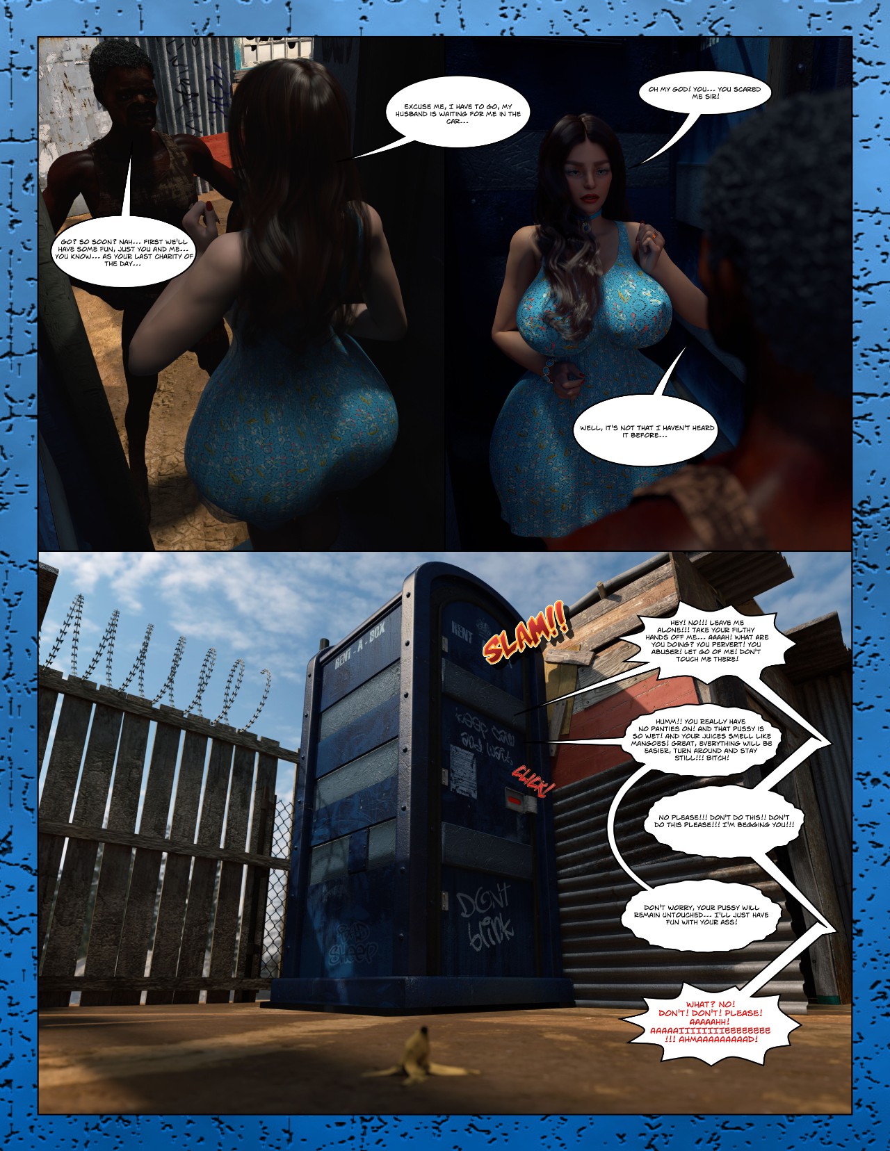 The Anal Queens Porn Comics english 38