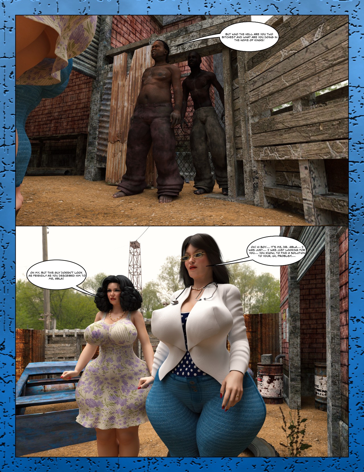 The Anal Queens Porn Comics english 50