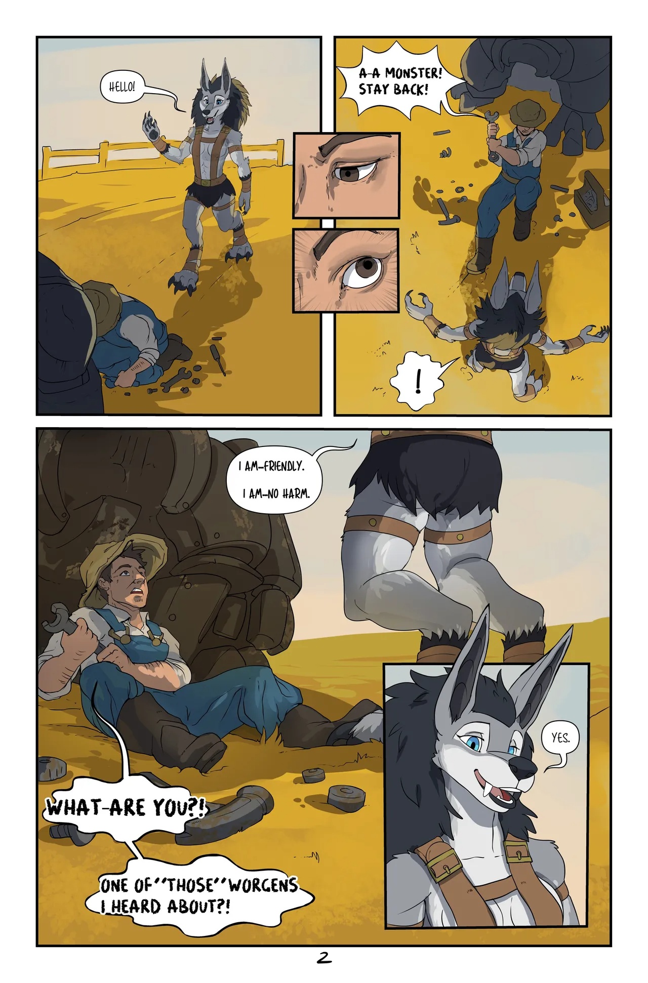 The Many Adventures Of Nashia The Worgen: A New Helper Porn Comics english 03