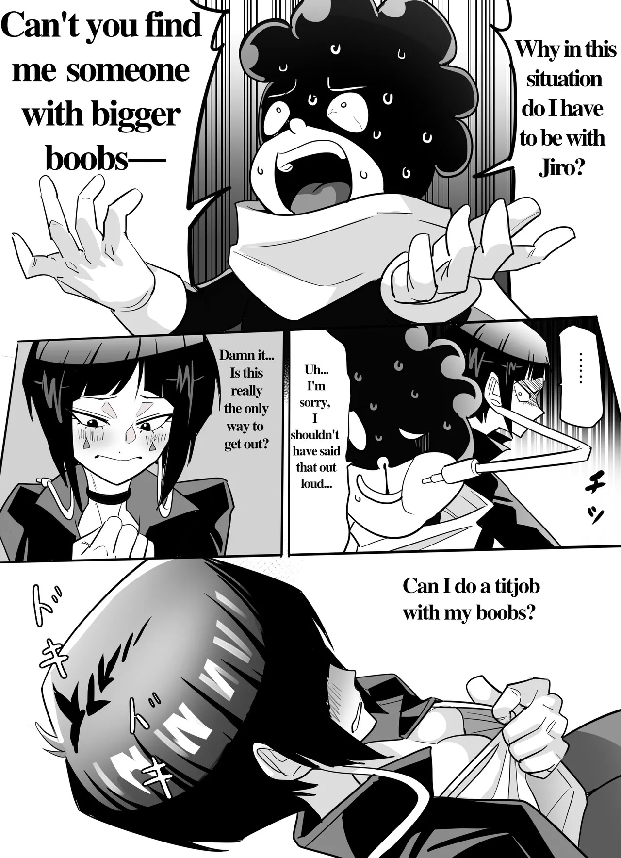 The Room You Can't Leave Unless You Do a Titjob Porn Comics english 03