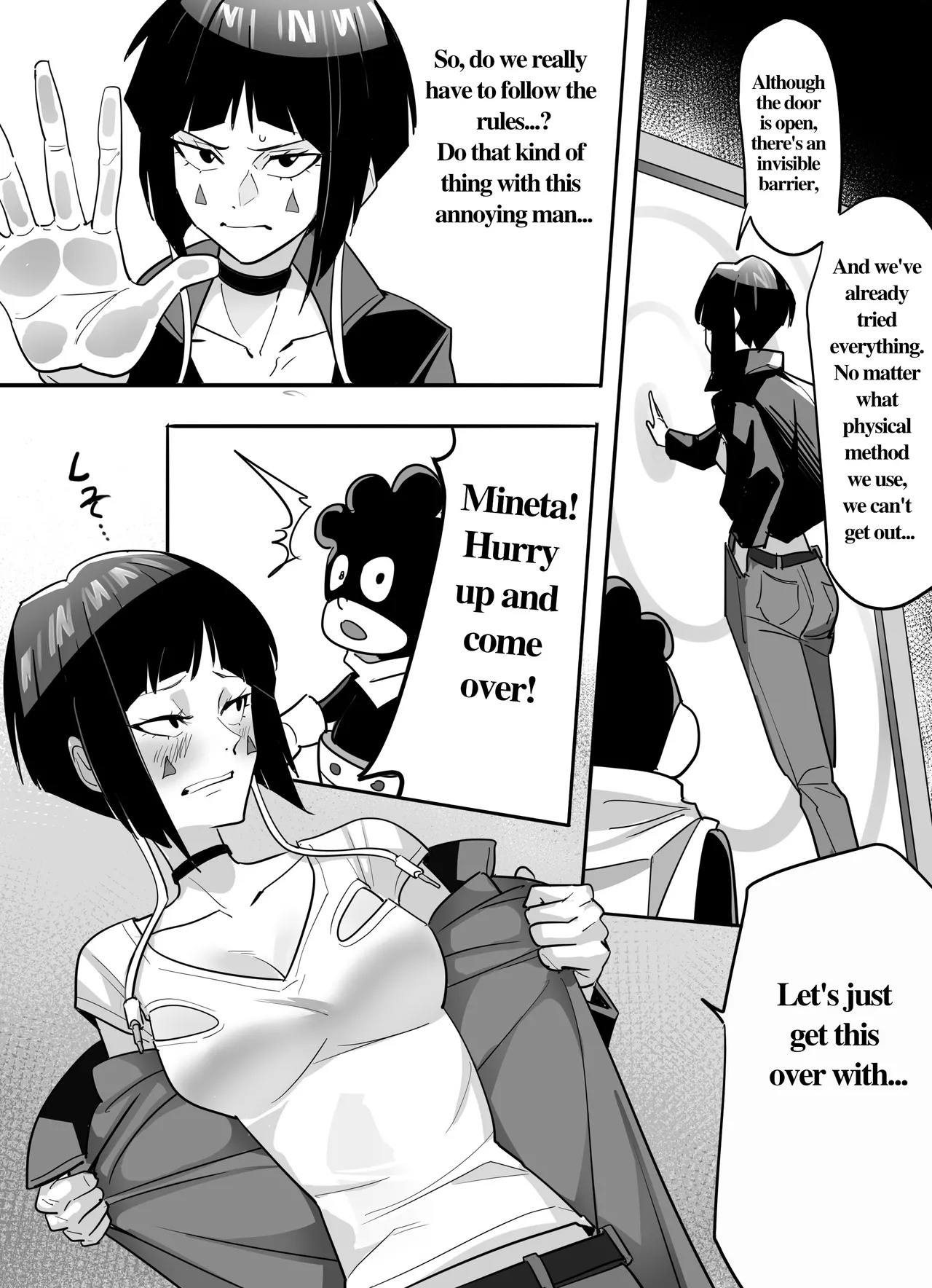 The Room You Can't Leave Unless You Do a Titjob Porn Comics english 04