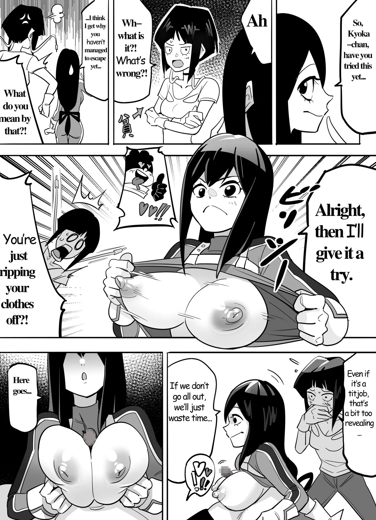 The Room You Can't Leave Unless You Do a Titjob Porn Comics english 12