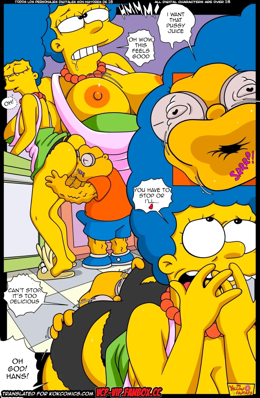 The Yellow Fantasy Part 18: Hans Moleman Show Porn Comics english 07