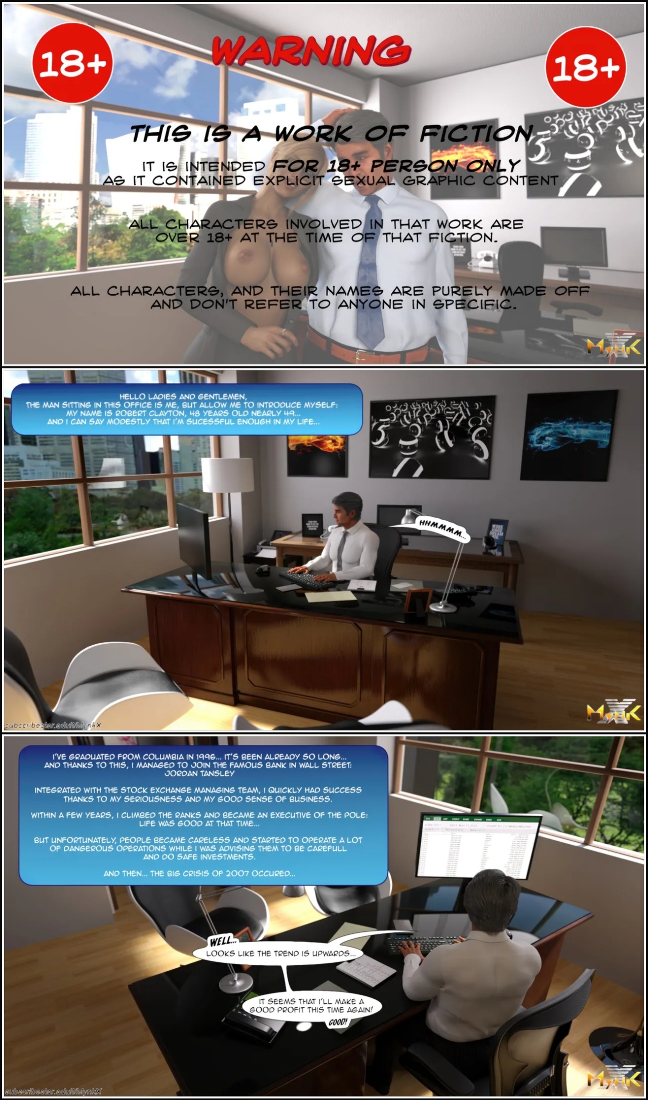 The Young Secretary Porn Comics english 02