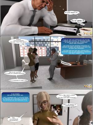 The Young Secretary Porn Comics english 08