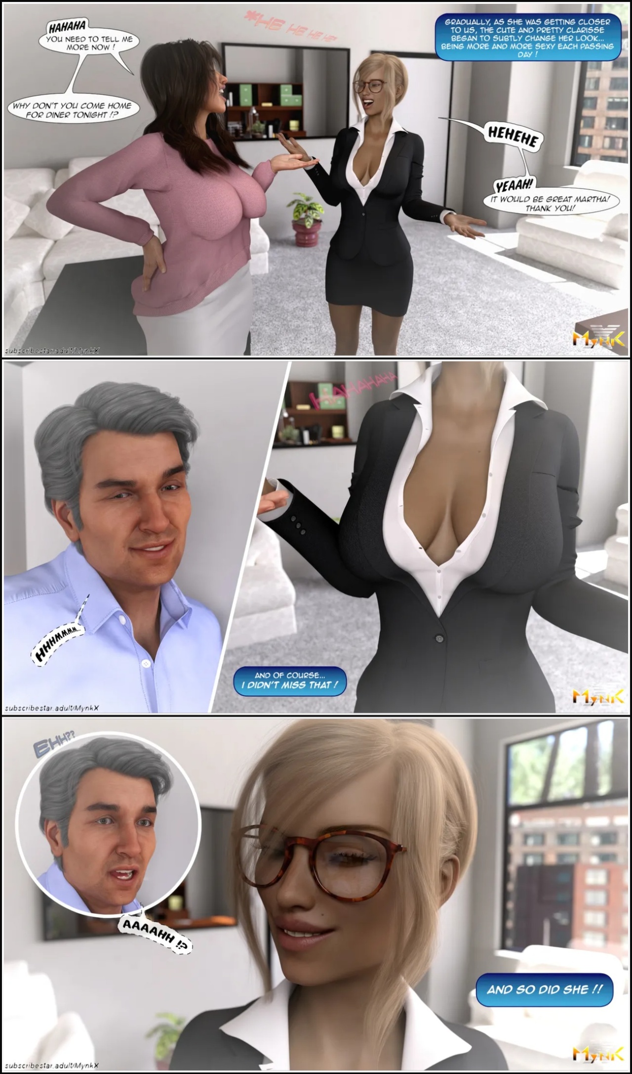 The Young Secretary Porn Comics english 11