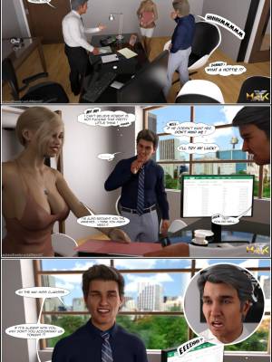 The Young Secretary Porn Comics english 20