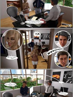 The Young Secretary Porn Comics english 22