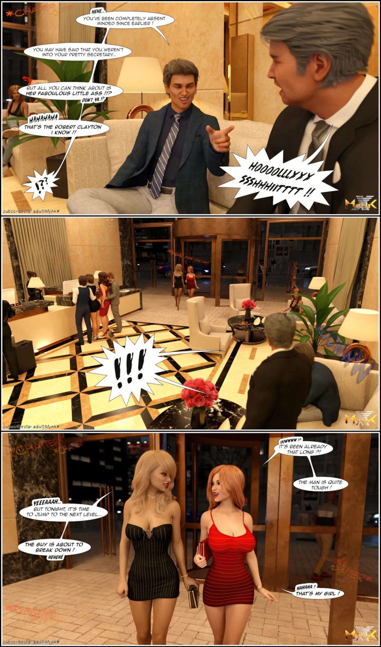 The Young Secretary Porn Comics english 24