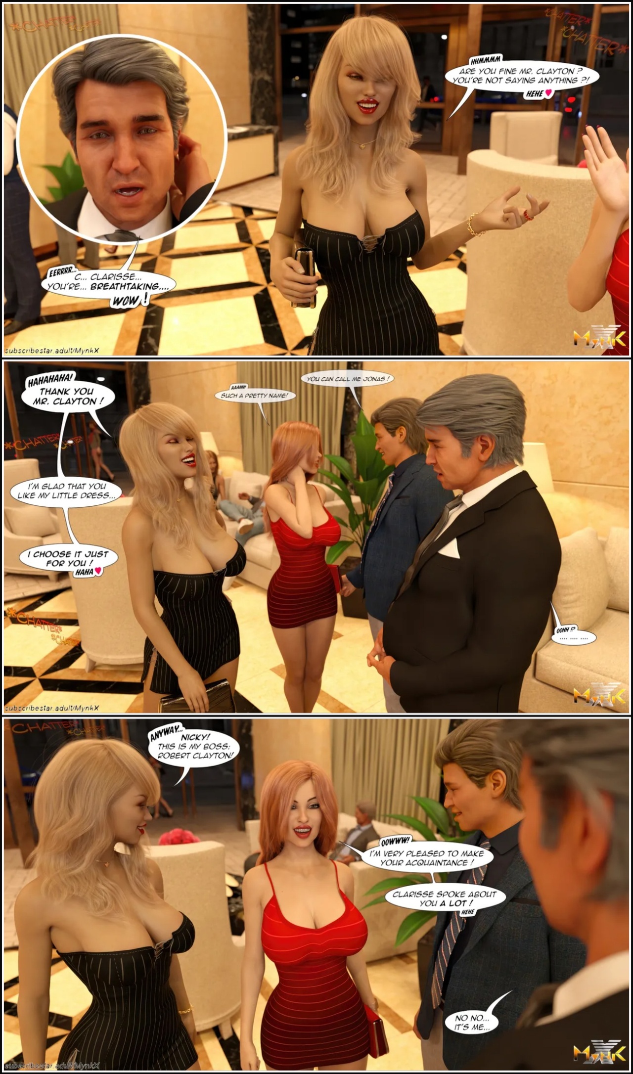 The Young Secretary Porn Comics english 26