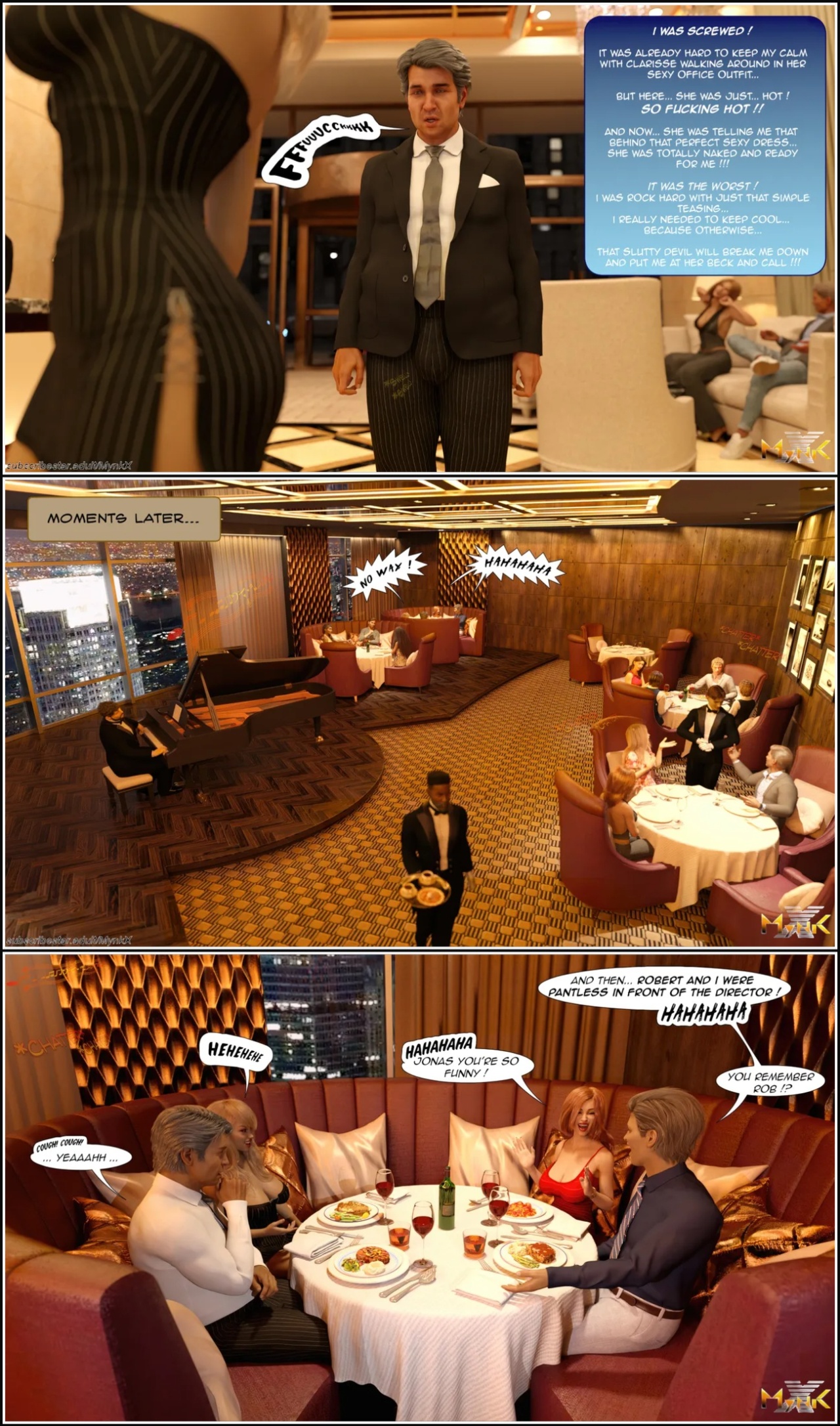 The Young Secretary Porn Comics english 29