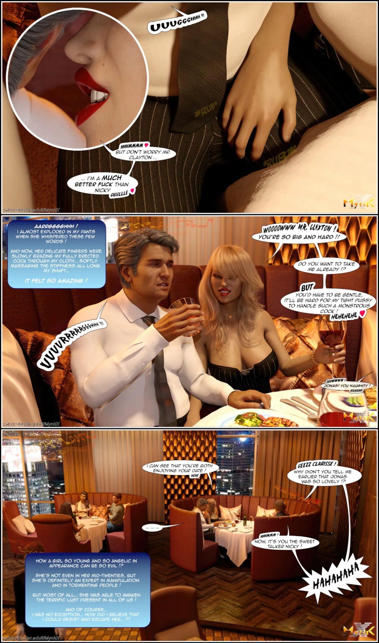 The Young Secretary Porn Comics english 32