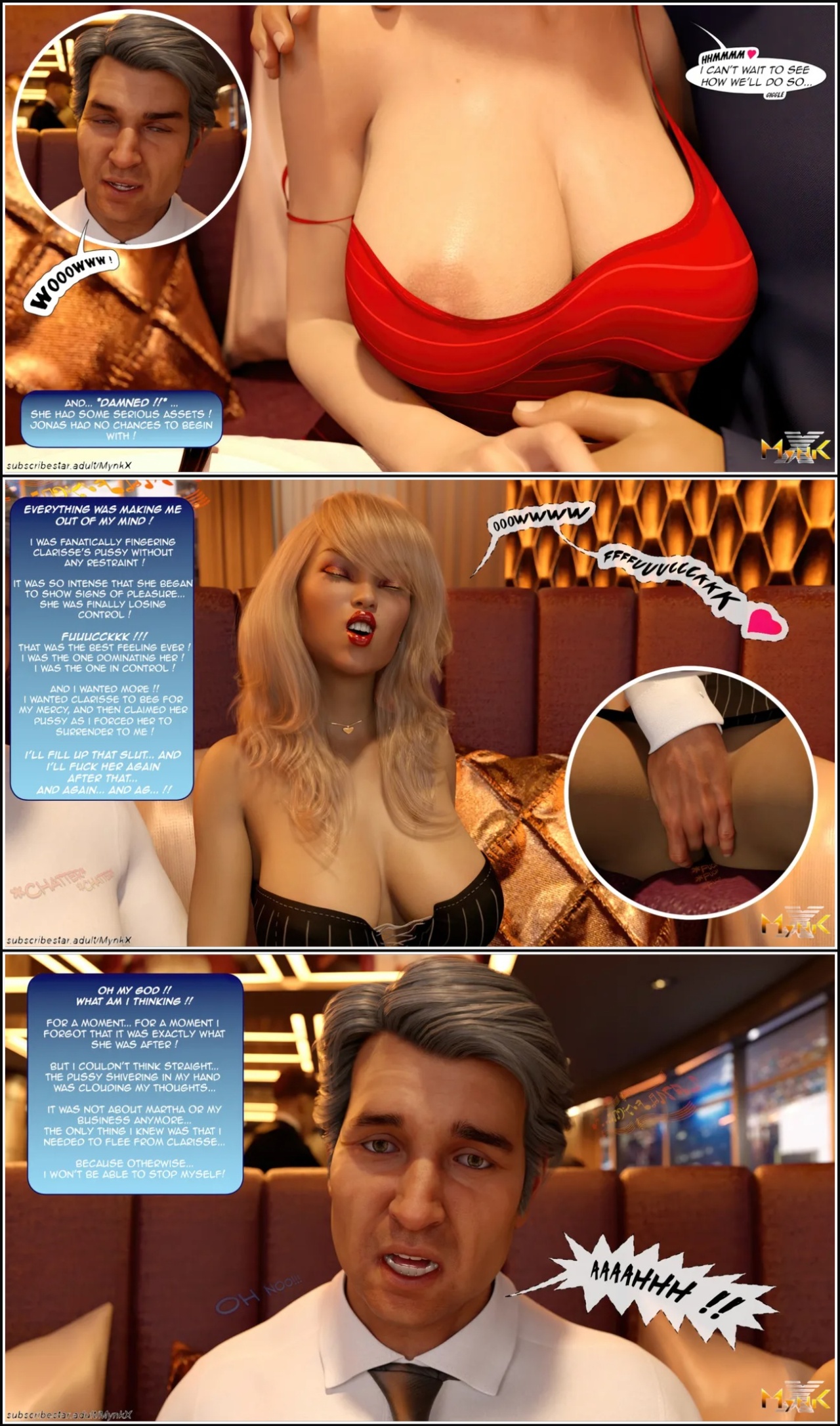 The Young Secretary Porn Comics english 37