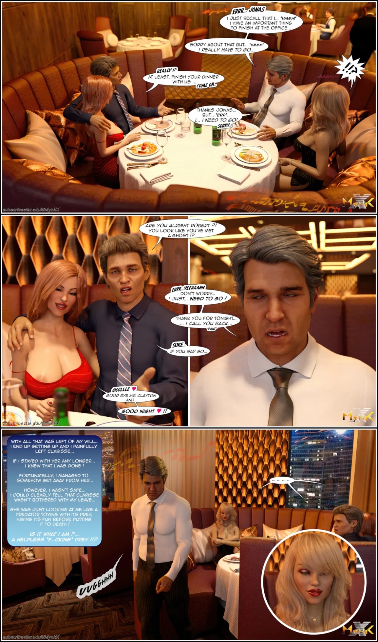 The Young Secretary Porn Comics english 38