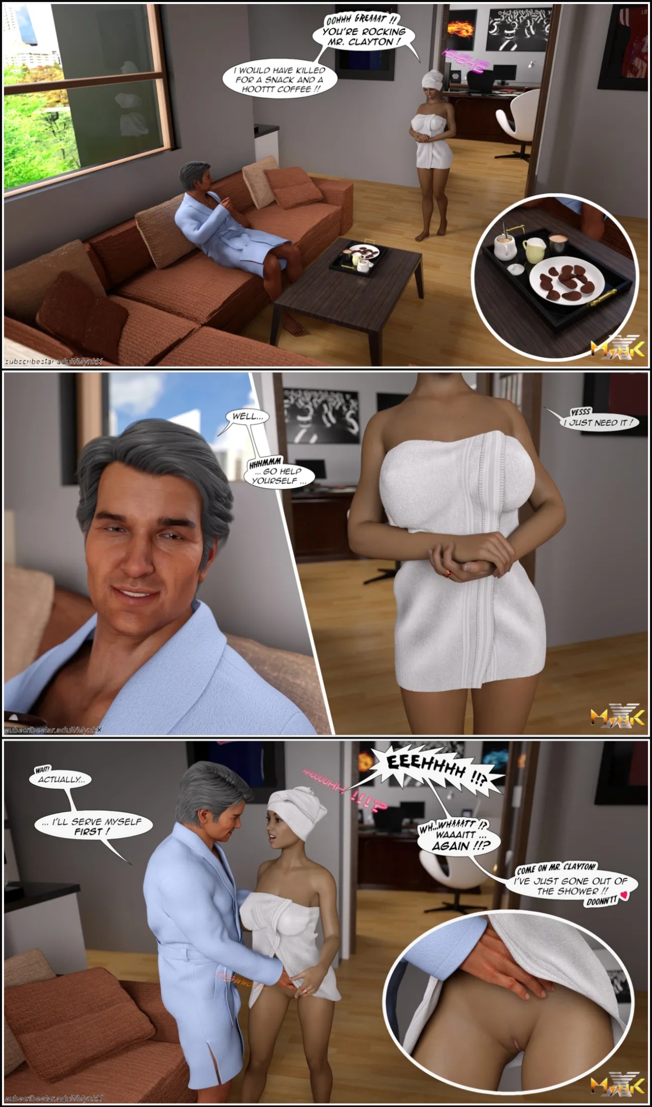 The Young Secretary Porn Comics english 59
