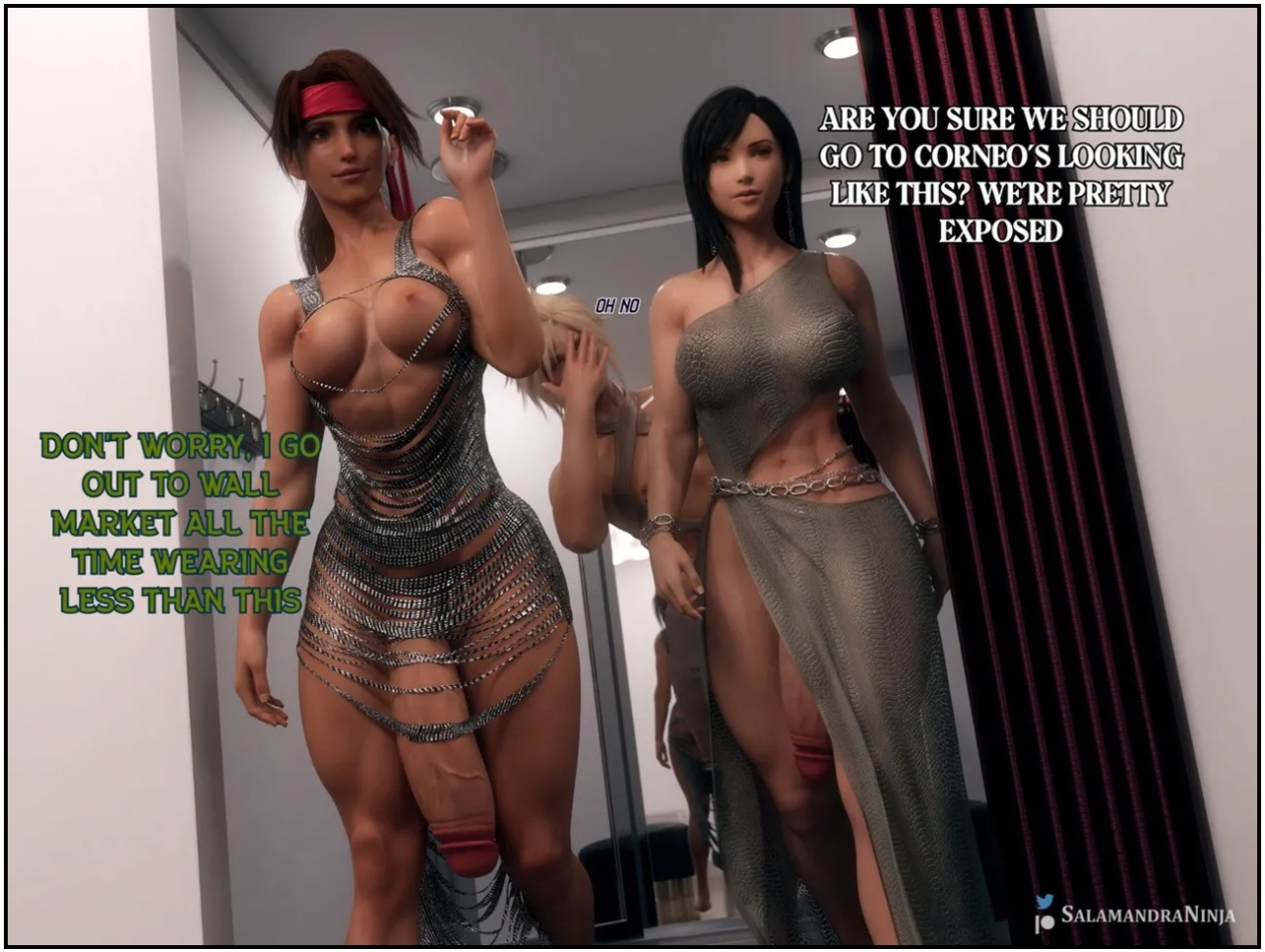 Tifa, Jessie & Cloud Porn Comics english 20