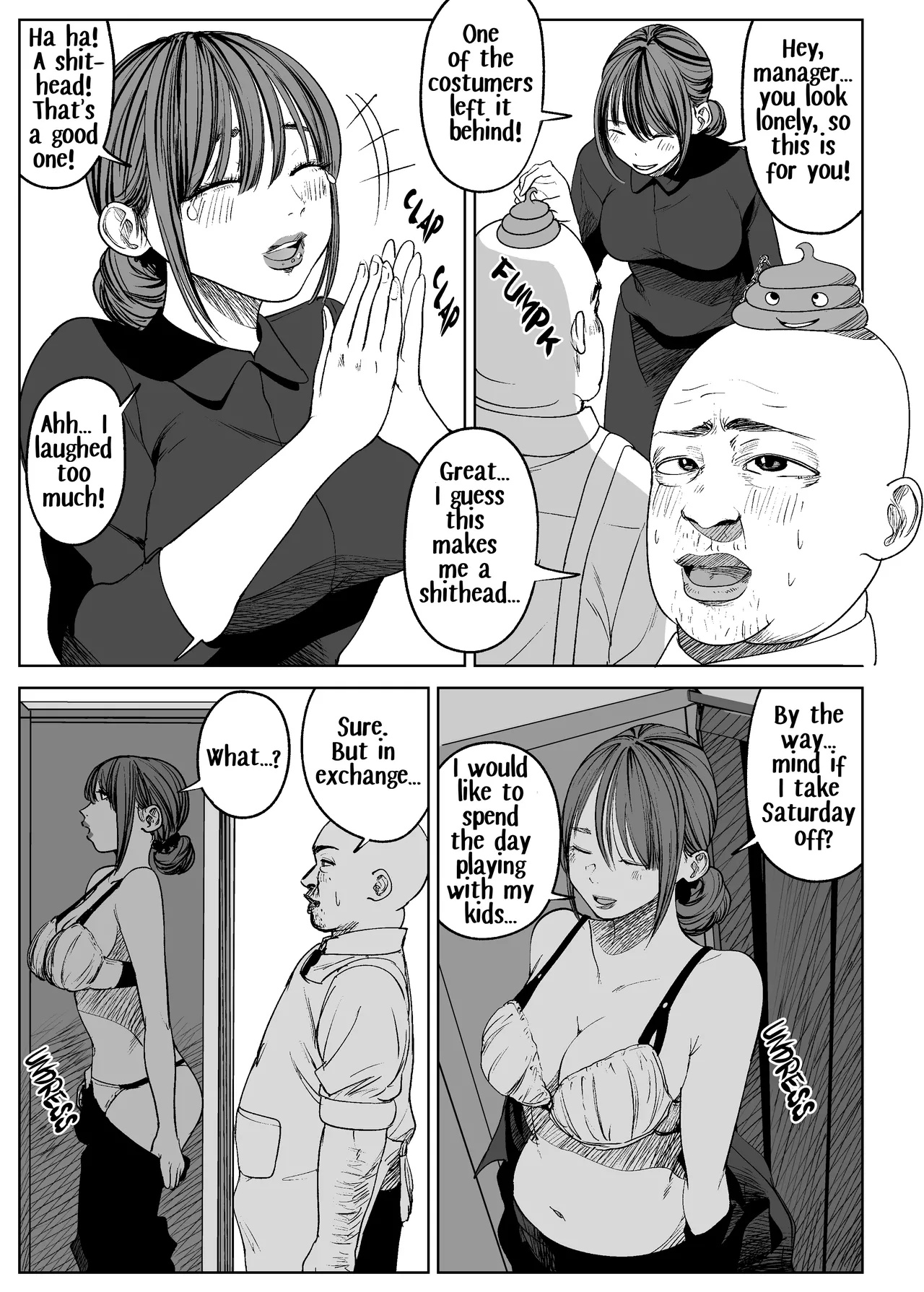 Today, I Cheated with the Manager Porn Comics english 05