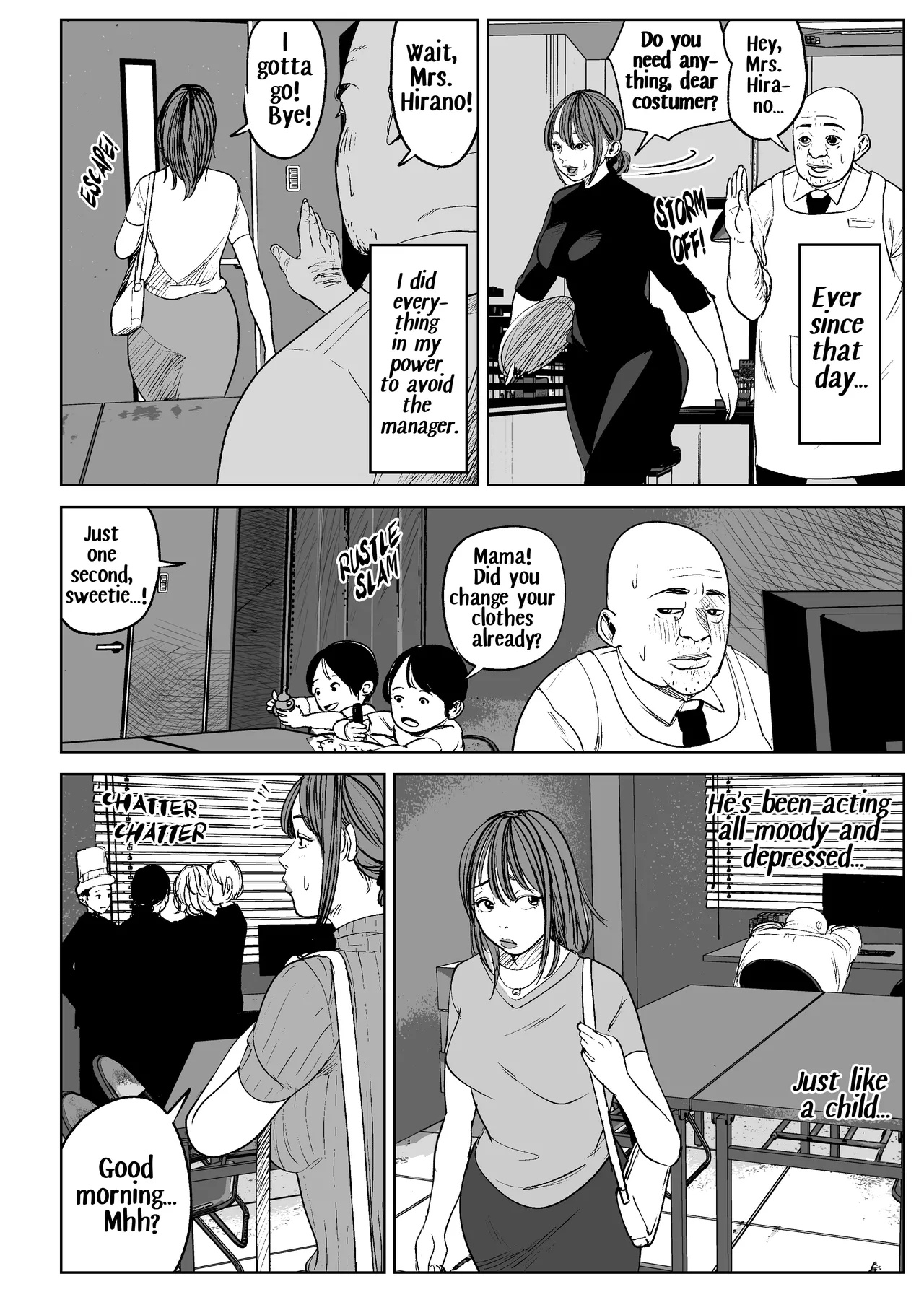 Today, I Cheated with the Manager Porn Comics english 18