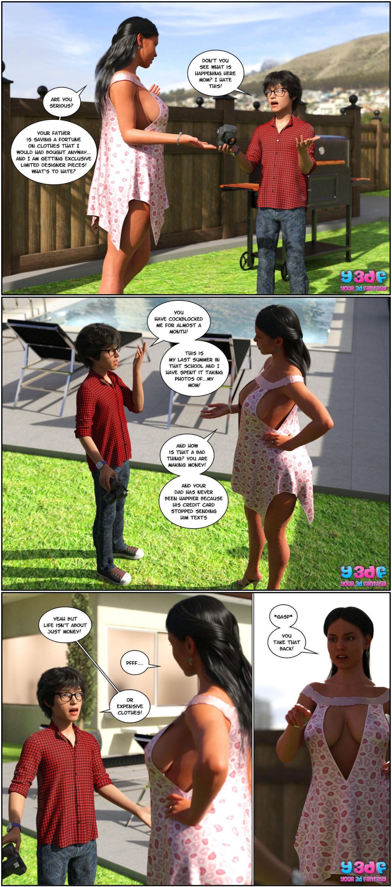 TrophyMom By Y3DF Porn Comics english 14