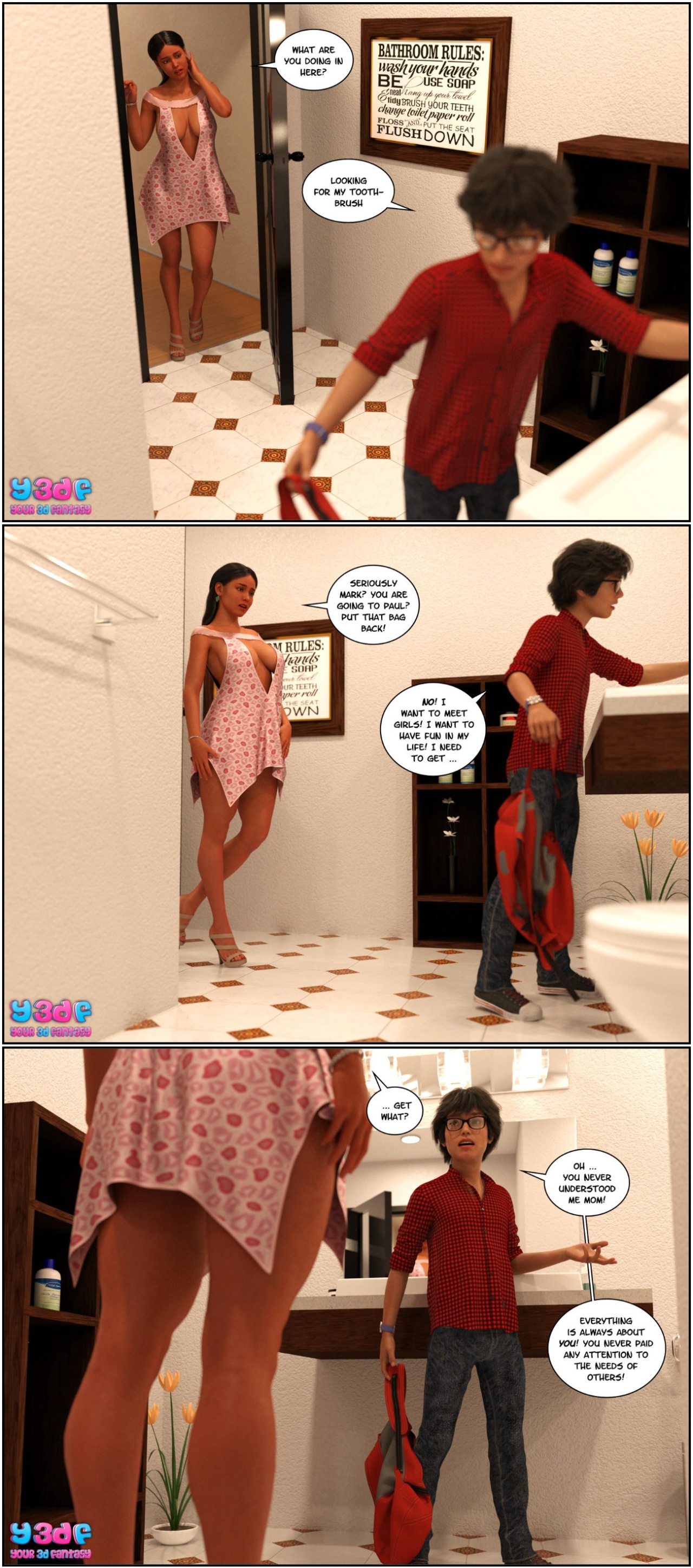 TrophyMom By Y3DF Porn Comics english 17