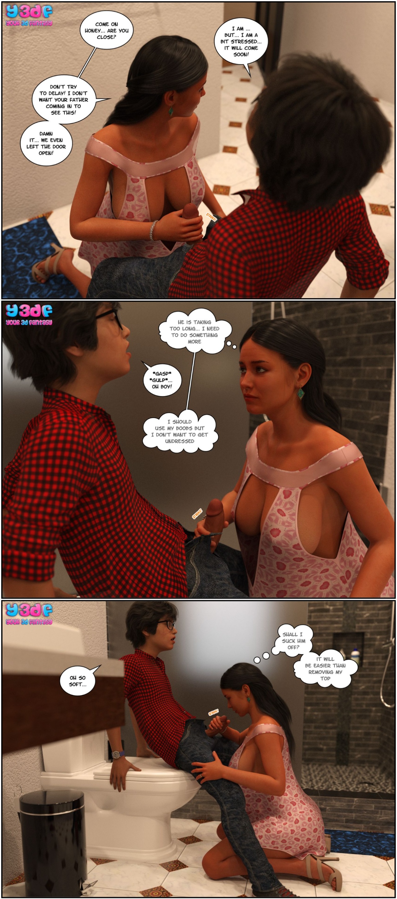 TrophyMom By Y3DF Porn Comics english 24