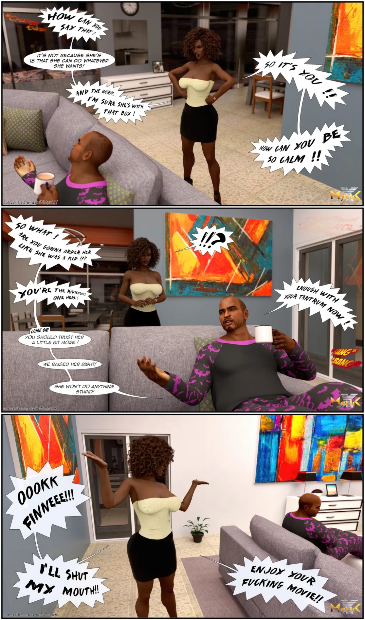 Unwanted Boyfriend Porn Comics english 04