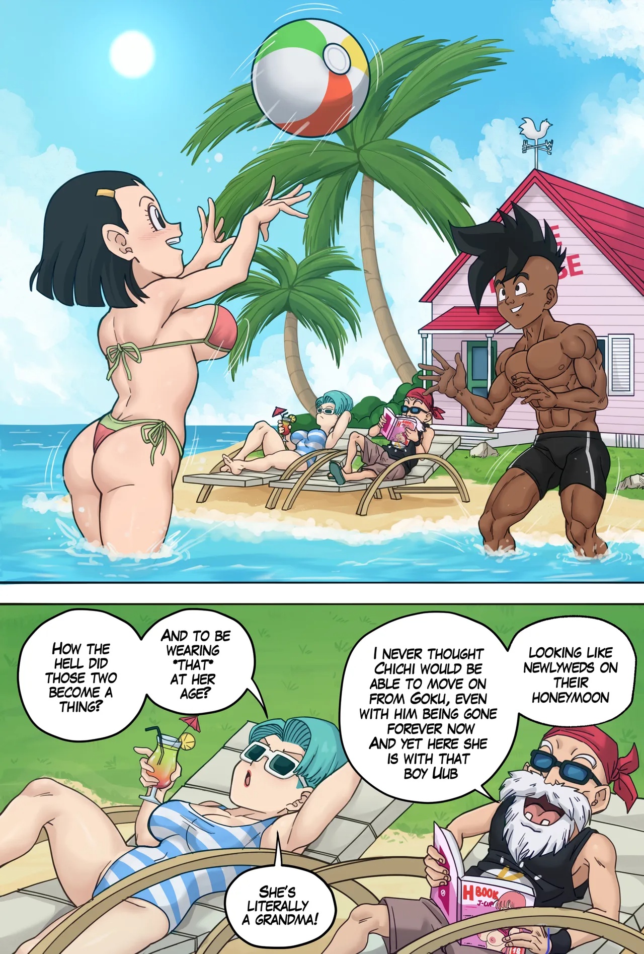 Uub's Vacation Porn Comics english 02