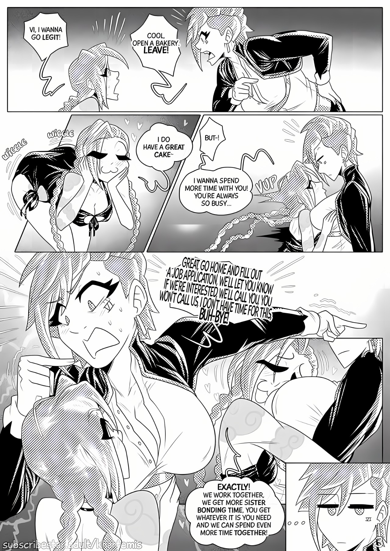 Vi & Jinx: Loony Larceny Porn Comics english 05