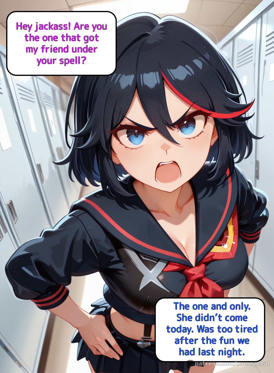 Wanna Make a Bet? Part 2: Matoi Ryuuko  Porn Comics english 02