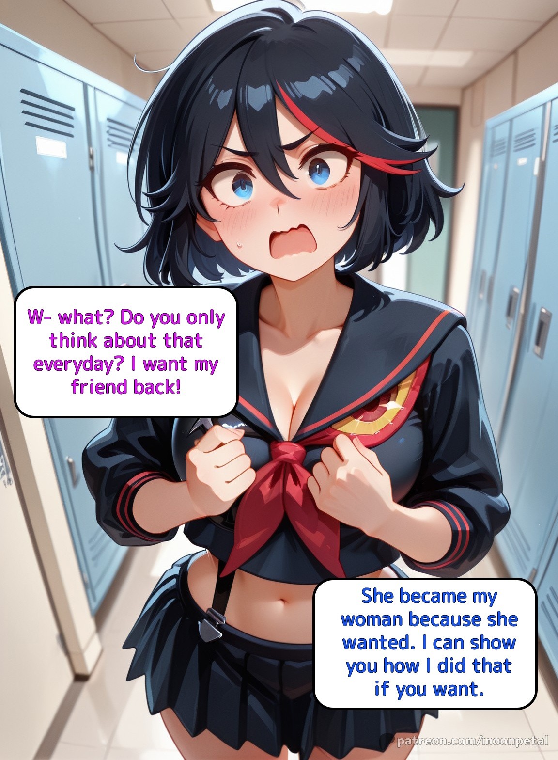 Wanna Make a Bet? Part 2: Matoi Ryuuko  Porn Comics english 03